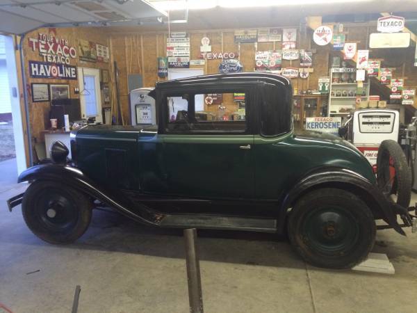 1930 chevrolet 3 window coupe as-found