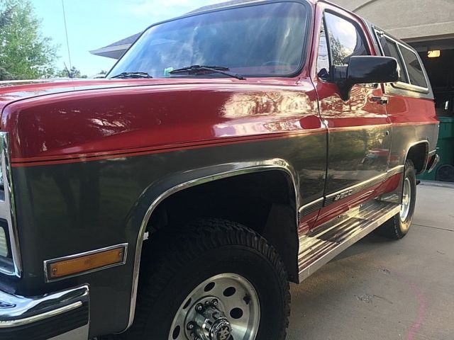 1990 chevrolet k5 blazer silverado ~ 4x4 ~ original paint!