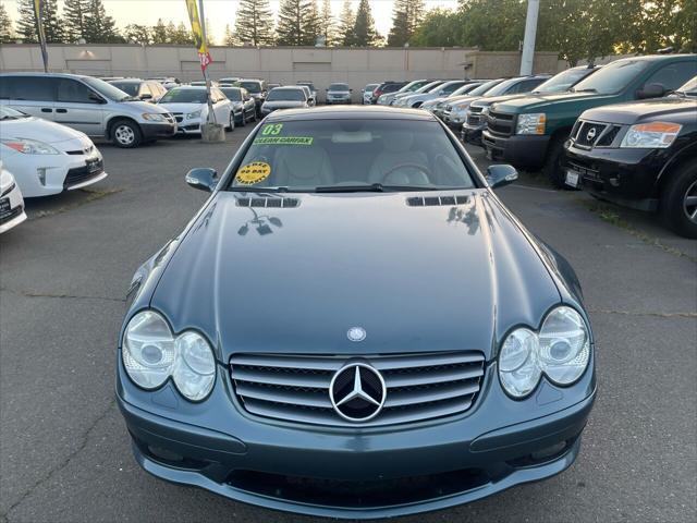 2003 mercedes-benz sl-class 2dr roadster 5.0l