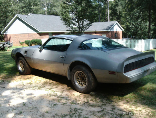 1979 pontiac trans am ws6 4 speed 400 w72 t-top roller