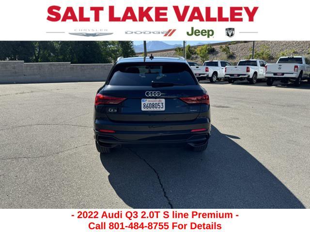 2022 audi q3 45 s line premium