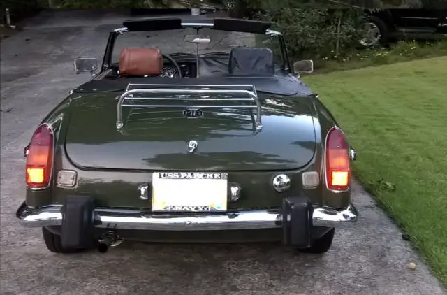 mgb - fully restored, last of the chome bumper models