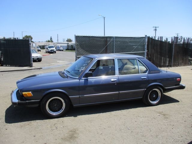 c 1981 bmw 528i used 2.8l i6 12v manual no reserve