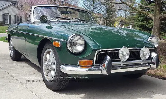 1970 mg mgb classic car