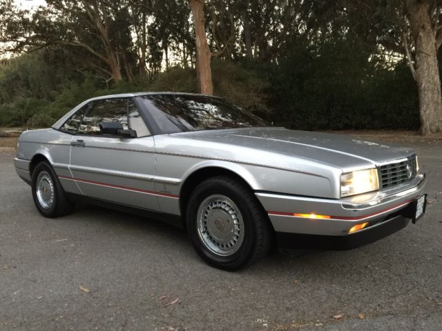 1987 cadillac allante with original 66,000 miles
