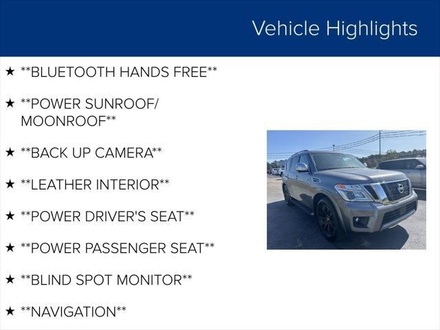 2019 nissan armada platinum