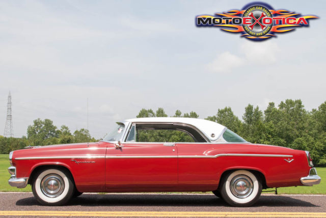 1955 desoto firedome sportsman hardtop coupe, hemi firedome v-8, carnival red