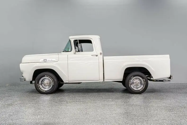1959 ford f100 custom 4333 miles cream pickup truck 351 cleveland 3-spd auto