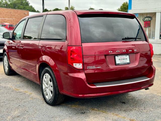 2016 dodge grand caravan avp/se