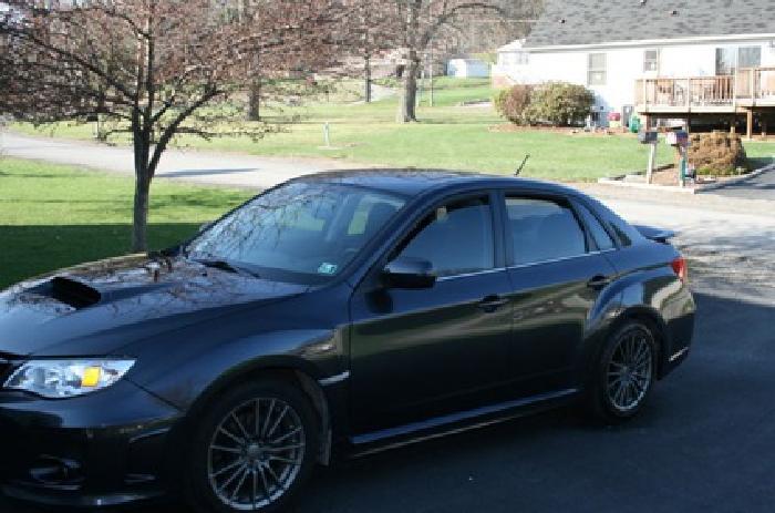 obo 2012 subaru impreza wrx limited sedan with nav with dealer warranty in pittsburgh, pa