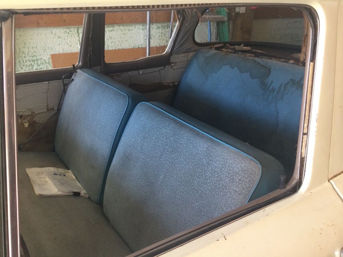 1960 studebaker lark white sedan
