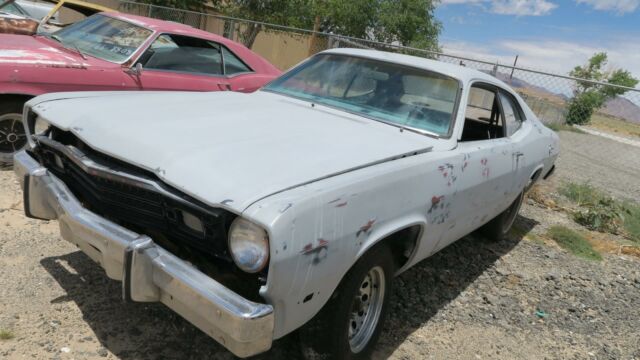 1974 plymouth duster project roller! clean rust free ca car!