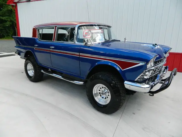 1958 amc american rambler restomod 4.3l v6 4x4 ac