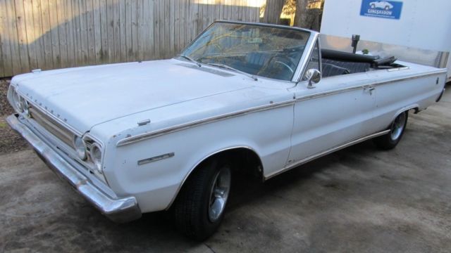1967 plymouth belvedere convertible solid southern project
