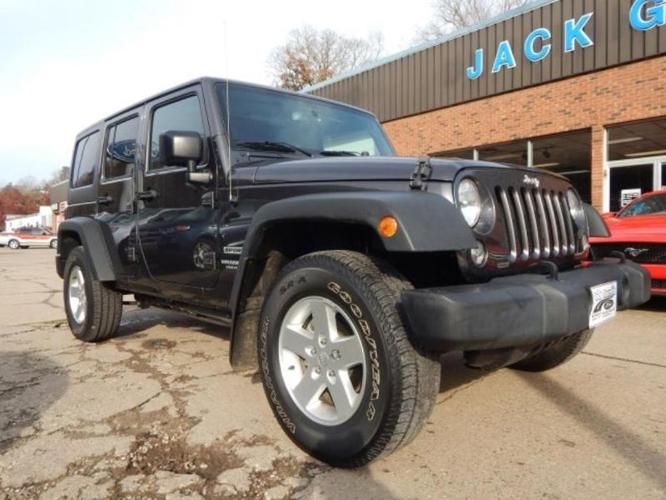 2017 jeep wrangler unlimited sport 4x4 sport 4dr suv for sale in spencer, west virginia