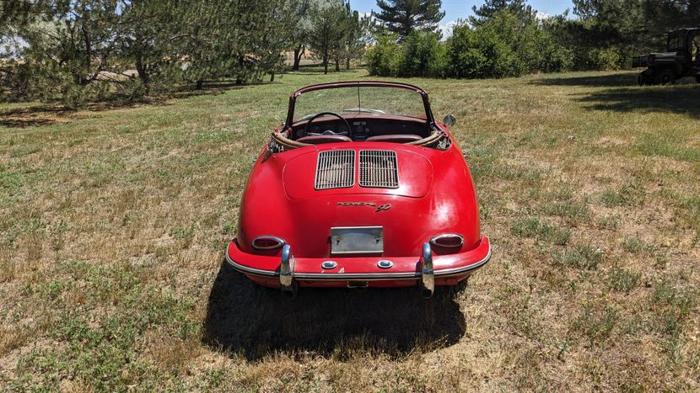 1965 porsche 356c convertible project in lafayette, colorado