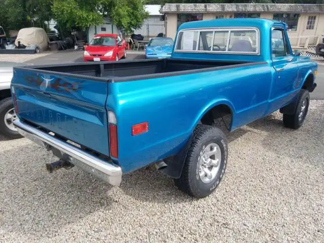 1972 chevrolet c/k 10 series custom automatic 4wd v8 5.7l gasoline