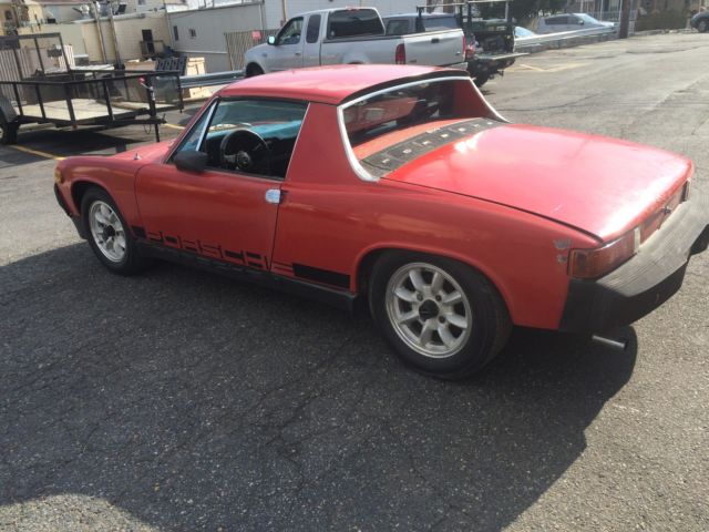 1974 porsche 914 base coupe 2-door targa with bored-out engine