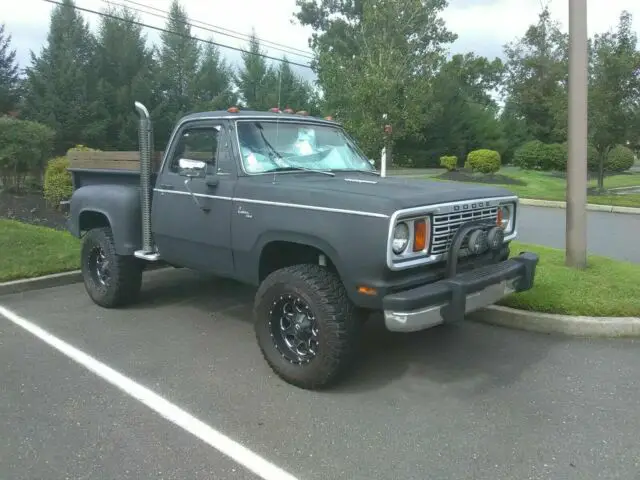 1978 dodge w150 stepside 4x4 pickup