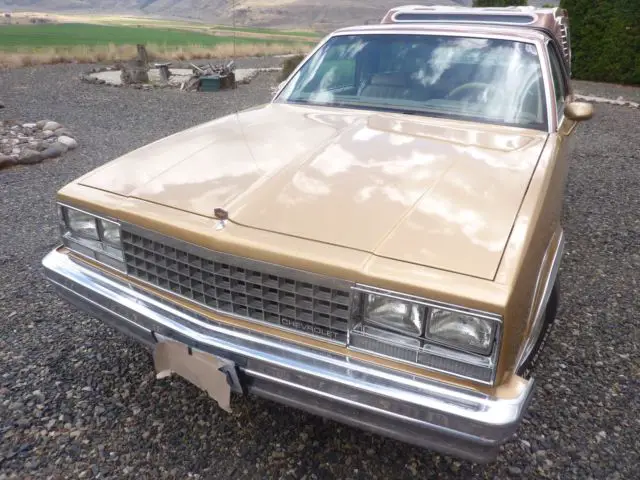 1983 chevrolet el camino....great condition..many new parts