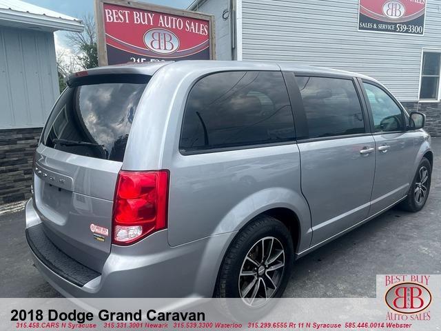 2018 dodge grand caravan se