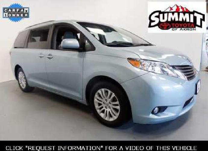 2015 toyota sienna xle in akron, oh
