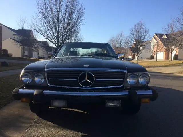 mercedes benz 1982 380sl convertible with hardtop/soft top