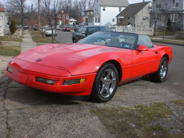 corvette convertible 1994 like new condition