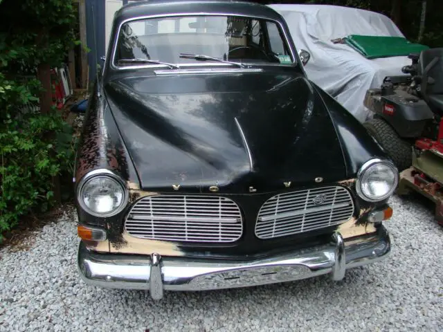 1965 volvo 122s 2 dr black