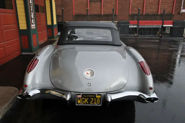 1959 chevrolet corvette 270hp 2x4's frame off restored! 66069 miles inca silver