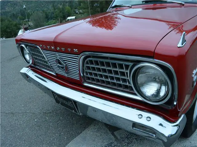 1966 plymouth barracuda formula s 72,220 miles red 2 door sports hardtop 273 cid