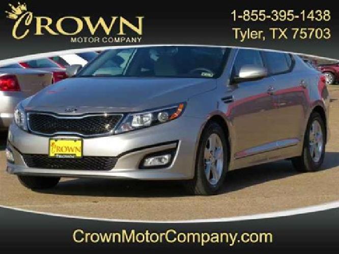 2014 kia optima silver, 23k miles in tyler, tx