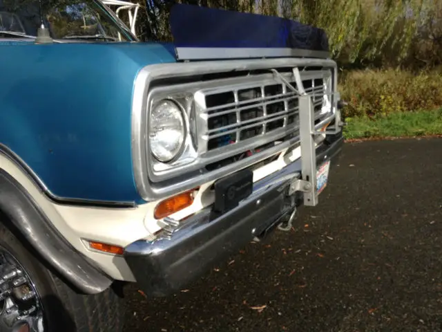 1975 dodge camper 7500 adventurer