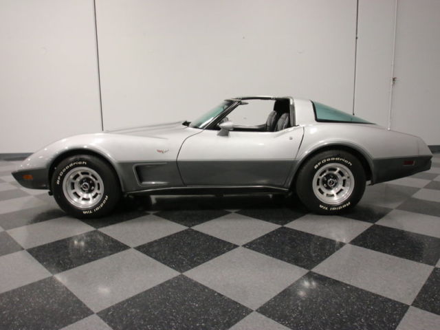 priced to move 25th anny, 350 l48, auto, numbers match, cold a/c, loaded c3!!