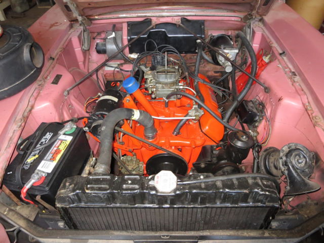 amc ambassador 4 dr two tone sedan