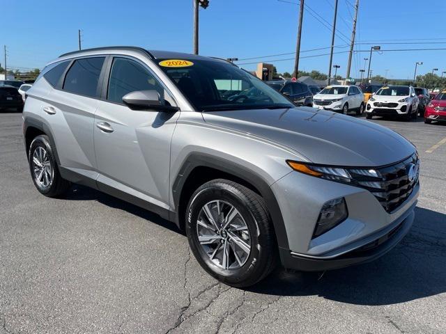 2024 hyundai tucson hybrid blue