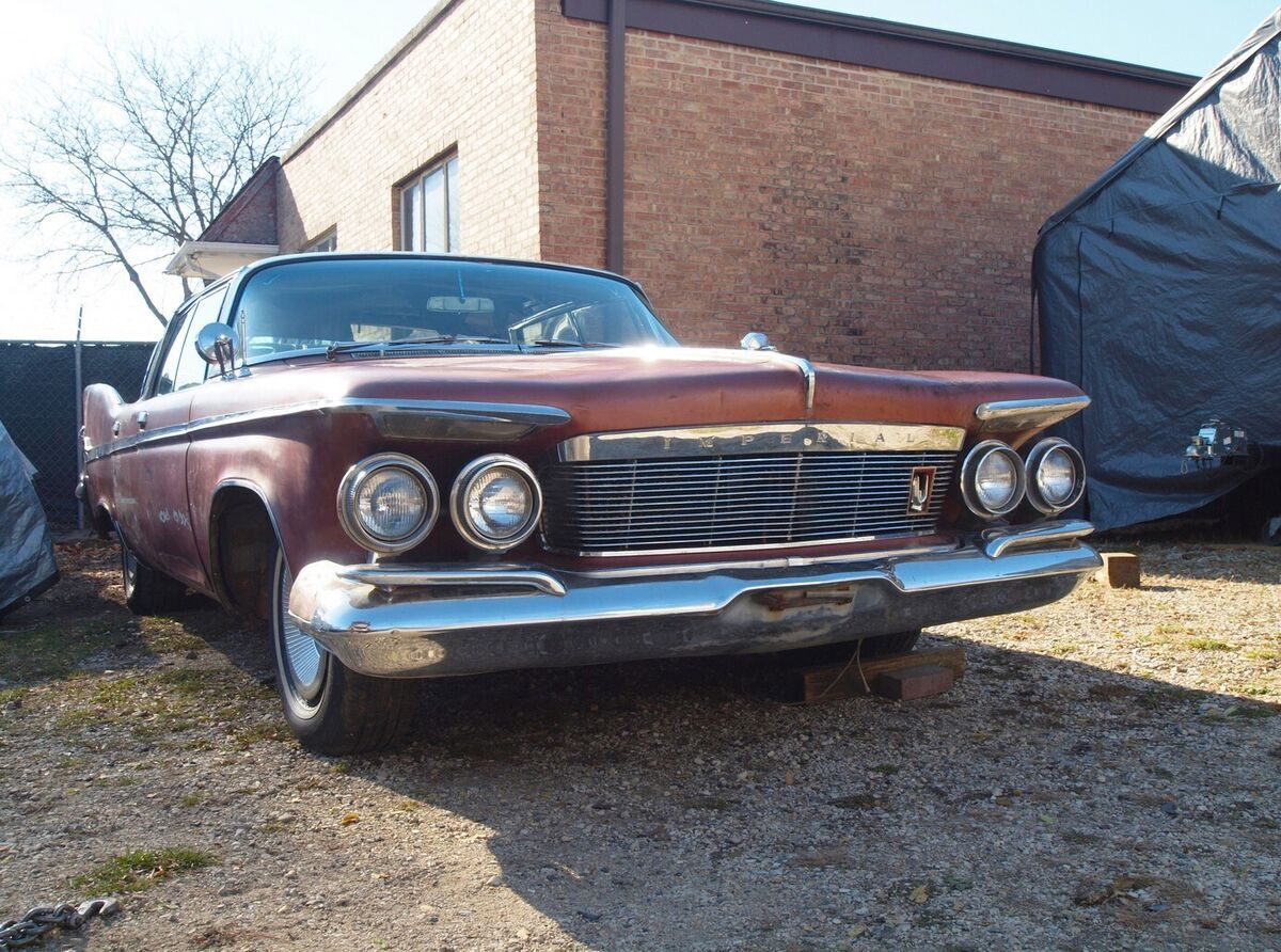 1961 chrysler imperial crown 4 door hardtop restoration project