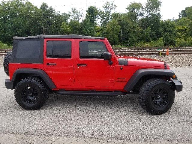 certified 2016 jeep wrangler 4wd unlimited sport charleston, wv 25303 for sale in charleston, west virginia