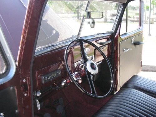 1951 willys station wagon base 2.2l