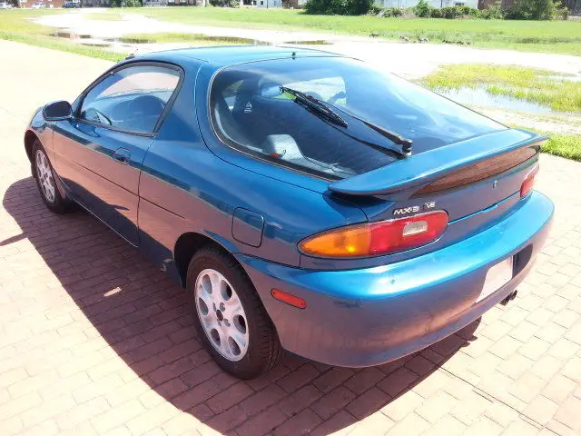 mazda mx-3 gs se 6cyl sunroof auto a/c smog exempt 85k miles rare car!