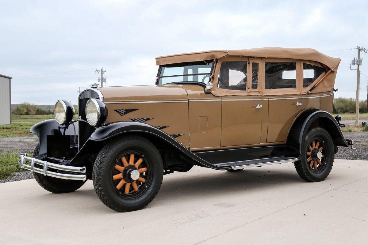 1930 chrysler model 70 phaeton 66095 miles tan convertible
