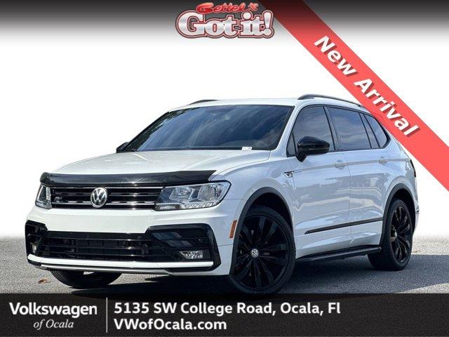 2021 volkswagen tiguan 2.0t se r-line black