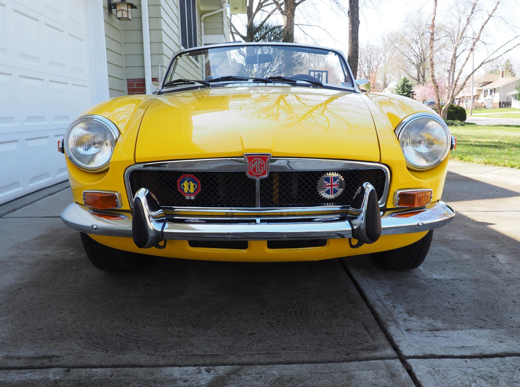 1974 mg mgb roadster
