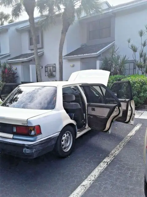 1988 honda civic dx 3rd owner, 4 cyl 143,000 miles, no rust car in florida
