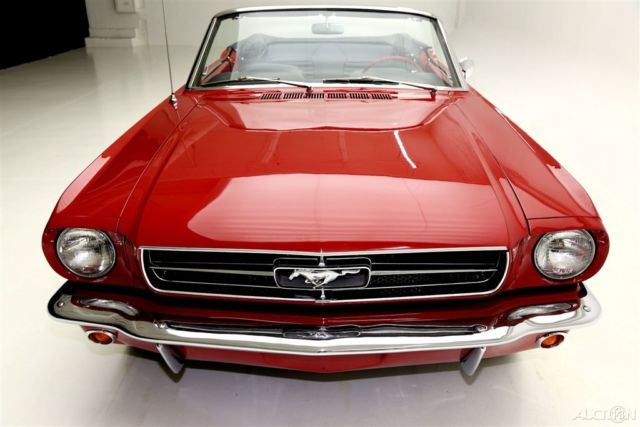1965 red (a-code) used manual convertible