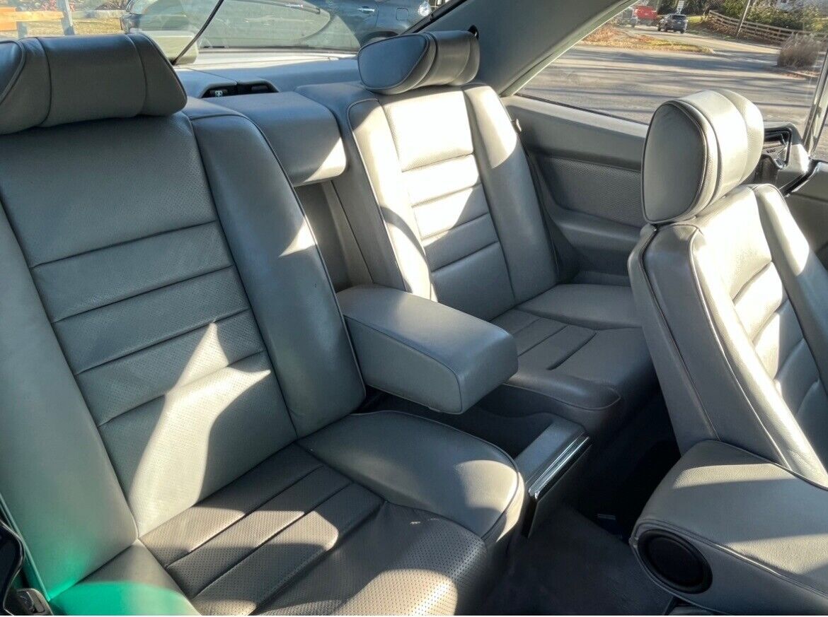 1988 mercedes-benz 560sec coupe white rwd automatic sec