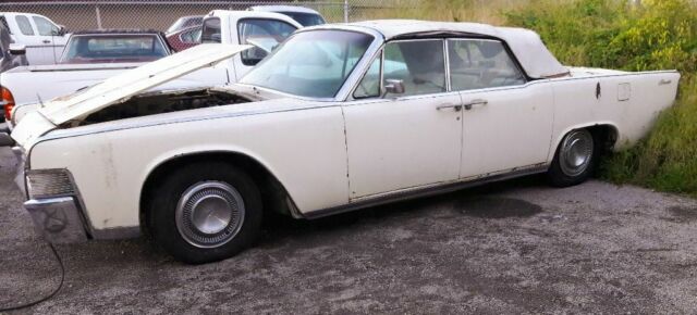 1965 lincoln continental convertible **barn find**suicide doors