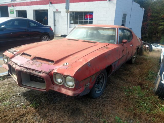 1972 pontiac gto -barn find