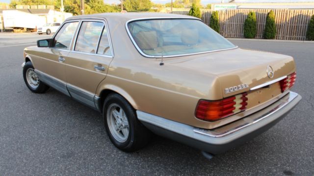 1980 mercedes benz 500sel - euro import - light tlc - all original