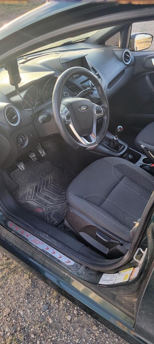 2014 ford fiesta sttons of power 300hp+tuned on 91 octanecomes with stock turbo st